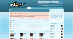 Desktop Screenshot of netapet.com
